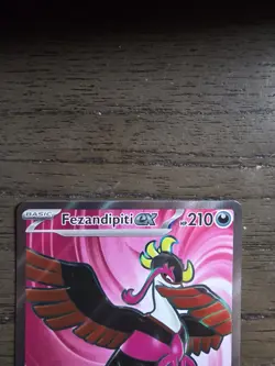 Fezandipiti ex 84/64 Shrouded Fable Full Art Ultra Rare NM Pokemon Card - Image 2