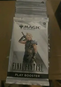 Sealed 30 Pack Lot Universe Beyond Final Fantasy Play Boosters Packs MTG - Image 1
