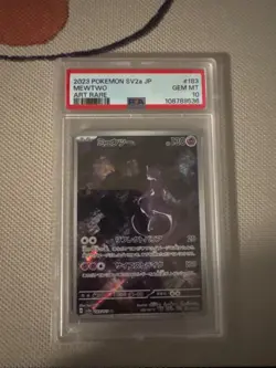 Mewtwo 183 Sv2a: Pokemon Card 151 PSA 10 - Image 1