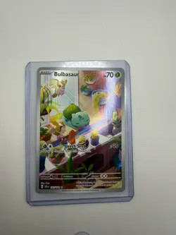 Pokemon SV07: Bulbasaur 143/142 Stellar Crown Holo Illustration Rare - Image 3