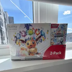 Pokemon TCG Prismatic Evolutions Elite Trainer Box and Booster Bundle - Image 1