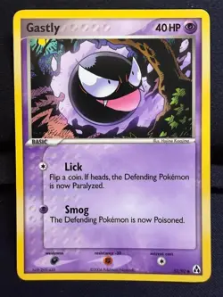 Pokemon Ex Legend Maker Ghastly Common (52/92) NM - Image 1