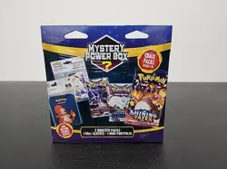 Pokemon Mystery Power Box 2 Booster Packs One 65 Ct Sleeves Chase Packs 1:10 - Image 2