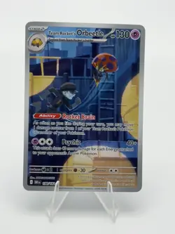 Team Rocket's Orbeetle - 198/182 SV10: Destined Rivals Holo Pokemon TCG NM - Image 1