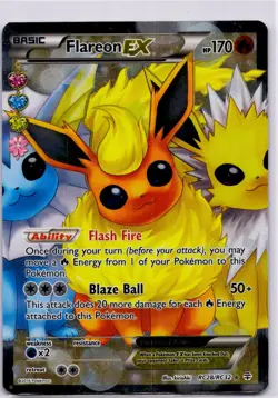 Flareon EX Generations: Radiant Collection Holo RC28-32 Pokemon 📈 - Image 1