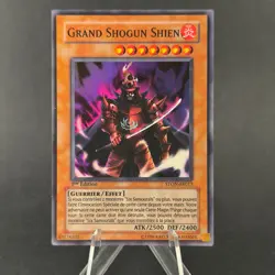 Yu-Gi-Oh! Grand Shogun Shien STON-FR013 Super Rare 1st Ed. - Image 2