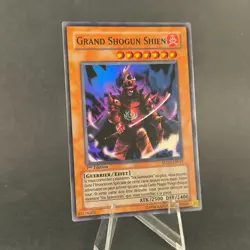 Yu-Gi-Oh! Grand Shogun Shien STON-FR013 Super Rare 1st Ed. - Image 3