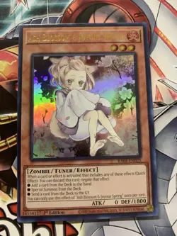 Ash Blossom & Joyous Spring (Alternate Art) (UR) RA04-EN025 Quarter Century... - Image 1