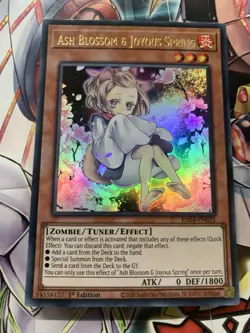 Ash Blossom & Joyous Spring (Alternate Art) (UR) RA04-EN025 Quarter Century... - Image 2