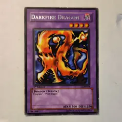 Darkfire Dragon LOB-019 1st Edition Rare Fusion Yu-Gi-Oh! - Image 1
