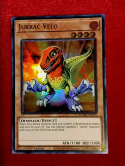 Yu-Gi-Oh! Jurrac Velo - BLMM-EN105 1st Edition - Ultra Rare - Unplayed Mint+ - Image 1