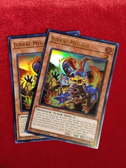 Yu-Gi-Oh! (x2) Jurrac Megalo - BLMM-EN016 - 1st Edition - Ultra Rare - Unplayed - Image 1