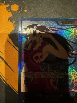 Boa Hancock L OP07-038 EB02 GOLD FONT Parallel Anime 25th colle One Piece Japan - Image 2