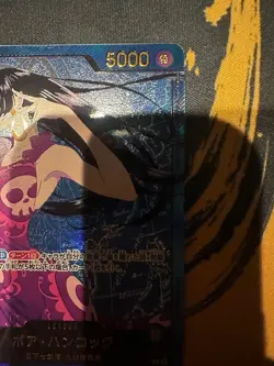 Boa Hancock L OP07-038 EB02 GOLD FONT Parallel Anime 25th colle One Piece Japan - Image 3