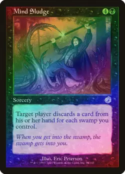 Mind Sludge FOIL Torment PLD Black Uncommon MAGIC THE GATHERING CARD ABUGames - Image 1