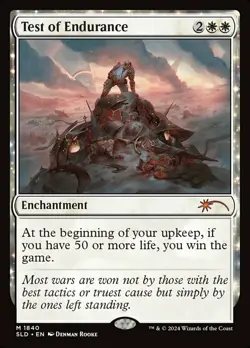 1x Test of Endurance Light Play MTG Magic - Kid Icarus - - Image 1