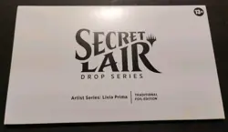 MTG Secret Lair Drop Artist Series Livia Prima - Traditional Foil - Image 1