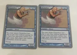 x2 Cheatyface - Unhinged - NM, English Mtg - Image 1