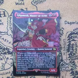 Gilgamesh, Master-at-Arms (Borderless) #338 (Foil) NM Final Fantasy Magic MTG - Image 1