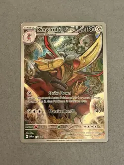 Pokemon TCG Kingambit SVP 130 Scarlet & Violet Black Star Promo Holo NM/M - Image 1