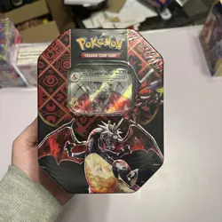 Charizard Paldean fates small tin Pokemon Card TCG Sealed - Image 1