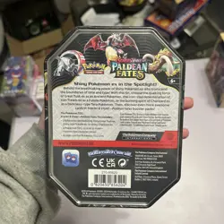 Charizard Paldean fates small tin Pokemon Card TCG Sealed - Image 4