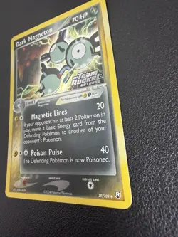 Pokemon TCG Dark Magneton EX Team Rocket Returns 39 Reverse Holo Uncommon NM/LP - Image 2
