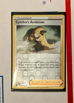 Pokemon - Cynthia's Ambition 138/172 - Reverse Holo -Brilliant Stars -NM/M - Image 1