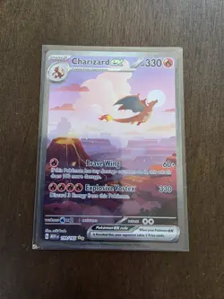 Charizard Ex Venusaur Ex Blastoise Pokemon 151 Complete Starter Evolution Set NM - Image 2