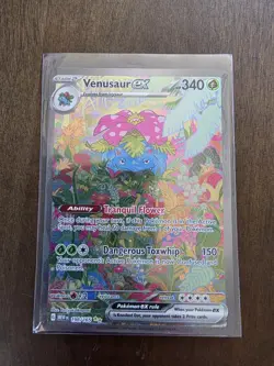 Charizard Ex Venusaur Ex Blastoise Pokemon 151 Complete Starter Evolution Set NM - Image 3