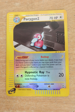 Pokemon TCG Porygon2 Aquapolis Reverse Holo Rare Card 28/147 Ungraded - Image 1
