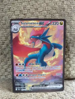Salamence EX 187/159 Pokemon TCG Journey Together SIR NM+ - Image 1