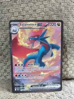 Salamence EX 187/159 Pokemon TCG Journey Together SIR NM+ - Image 2