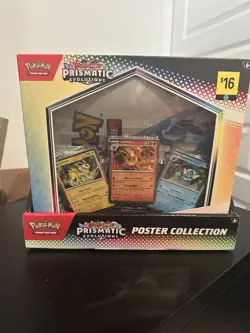 Pokemon TCG: Prismatic Evolutions Binder Collection & Poster Bundle Sealed - Image 3