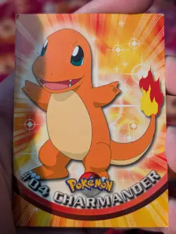 POKEMON TOPPS CHARMANDER #04 NM - Image 1