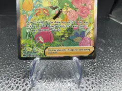 Pokemon TCG Card Crown Zenith Gardenia's Vigor GG61/70 Full Art Trainer NM - Image 4