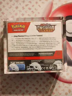 Pokemon TCG Scarlet & Violet - Obsidian Flames Booster Box w/ Acrylic - Image 3
