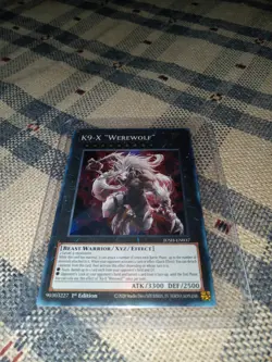 K9-X "Werewolf" JUSH-EN037 Justice Hunters 1st Edition - Image 1