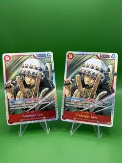 Set of 3 - Trafalgar Law One Piece Alt Art OP14-009 (SR) NM-M English - Set of 3 - Image 1