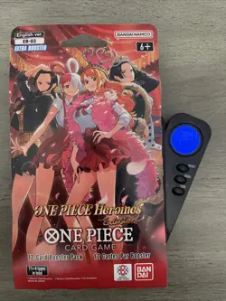 One Piece EB-03 Sleeved Booster Pack EN Optcg Weighed Pack 🔥HEAVY🔥 (38.41g) - Image 1