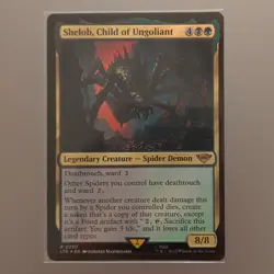 1x SHELOB, CHILD OF UNGOLIANT - FOIL - Lord of the RIngs - MTG - Image 1