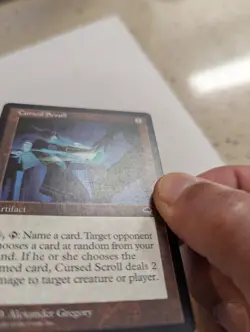 Cursed Scroll x 1 LP mtg (auction 3 of 3) - Image 3