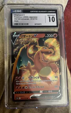2022 Charzard V POKEMON Japanese VSTAR UNIVERSE 013/172 Holo Gem Mint 10 - Image 1