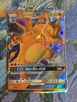 2019 Pokemon Black Star Promo SM211 Charizard GX Hidden Fates Tins NM - Image 2