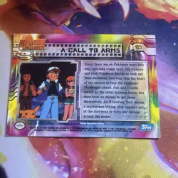 A CALL TO ARMS #16 Topps Pokemon Card Mewtwo Strikes Back Blue Logo - Image 2