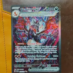 Pokemon Charizard ex 234/091 SV: Paldean Fates Special Illustration Rare Holo 3… - Image 1