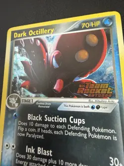 Pokemon TCG Dark Octillery EX Team Rocket Returns 8 Reverse Holo Rare EXC/LP - Image 4