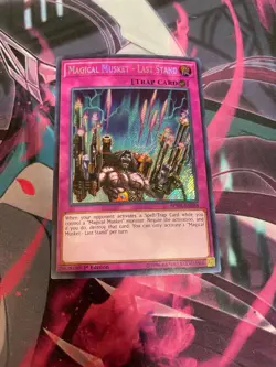 YUGIOH - MAGICAL MUSKET LAST STAND - SECRET RARE - SPWA - NM - 1ST ED - Image 1