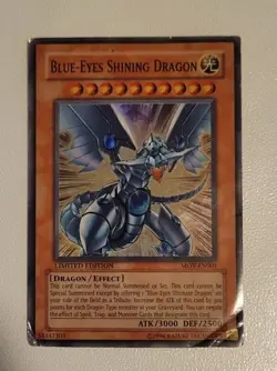 Blue-Eyes Shining Dragon - MOV-EN001 - The Dark Side of Dimensions HP - Image 1
