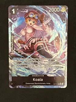 Koala (Alt Art) OP12-086 R Legacy of the Master ONE PIECE Card Japanese 🔥 - Image 1